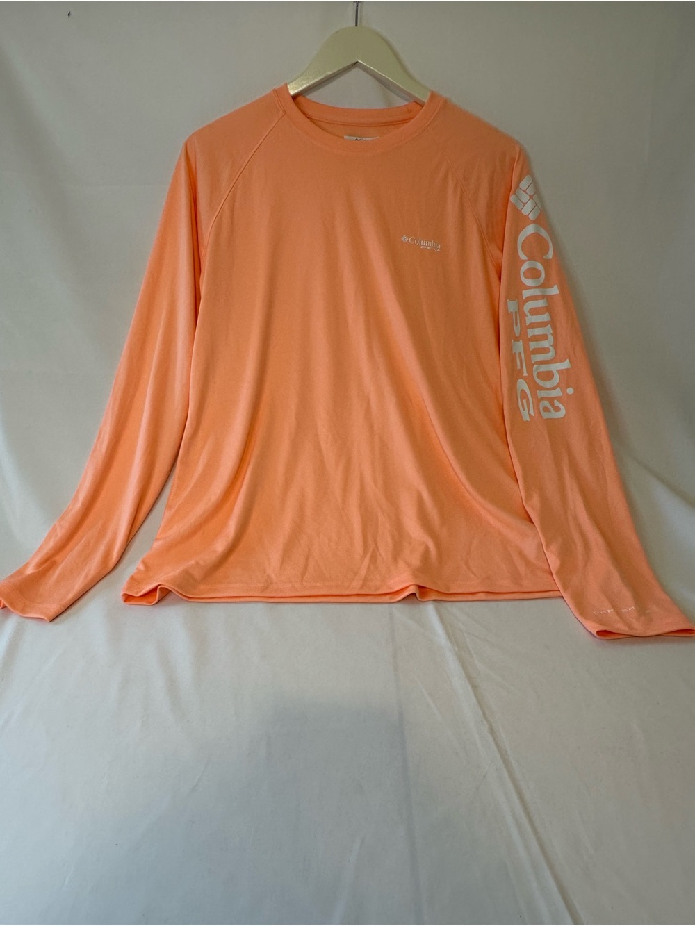 Columbia Long Sleeve Sun Tee in Coral